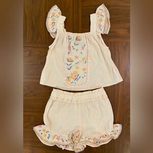 River Island Linen Set Size 4-5Y